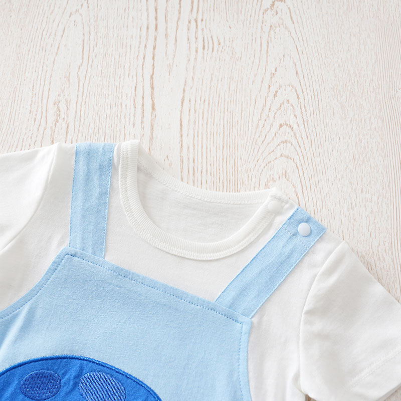 Enterito Jardinera Medusa m/corta