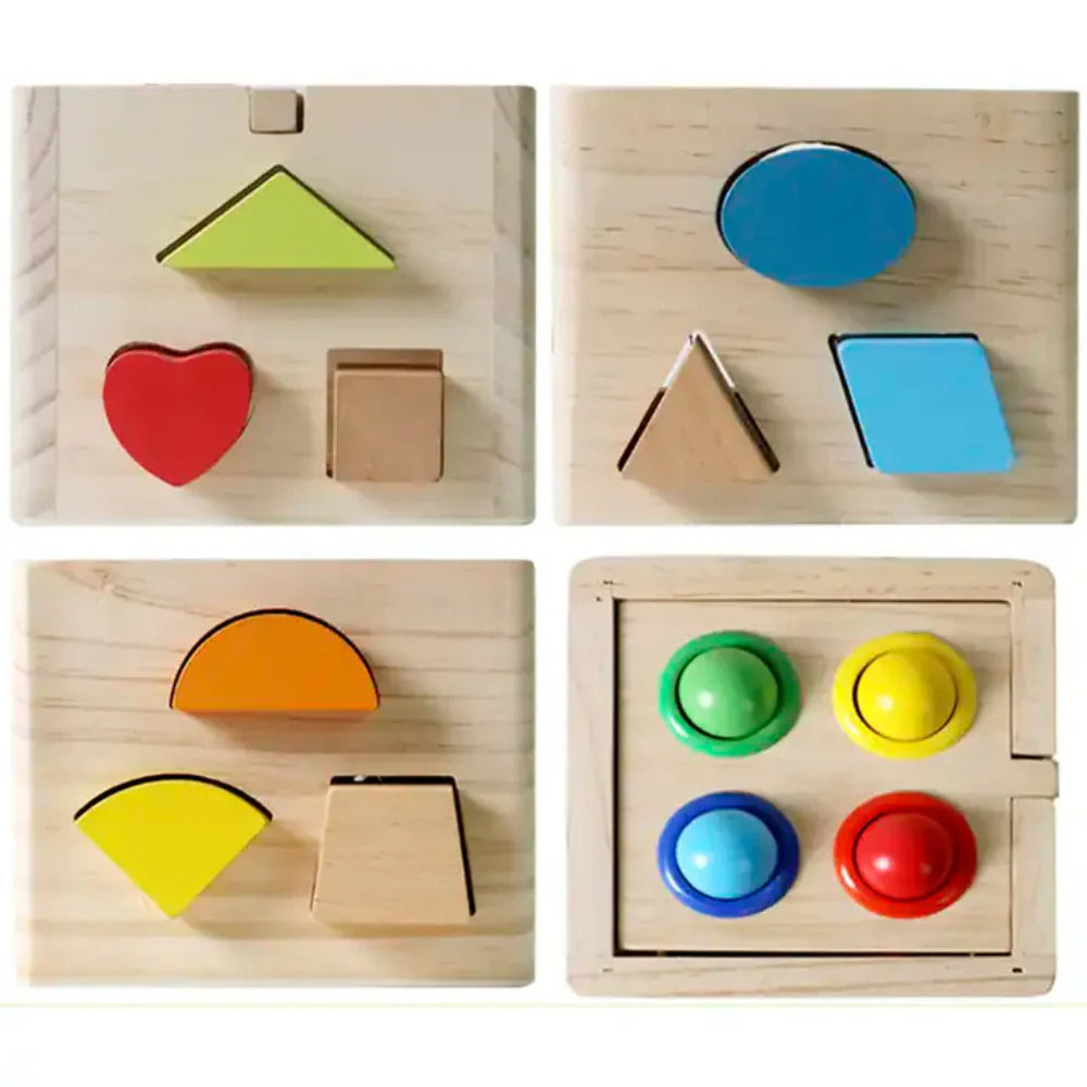 Cubo Didáctico de Madera