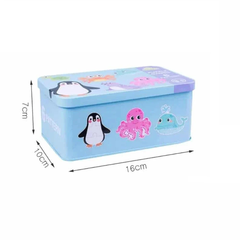 Set 3 Puzzles de Animales