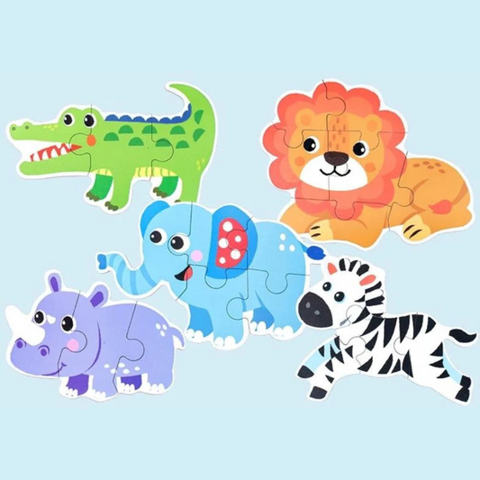Set 3 Puzzles de Animales