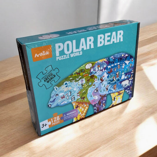 Puzzle Oso Polar 128 piezas