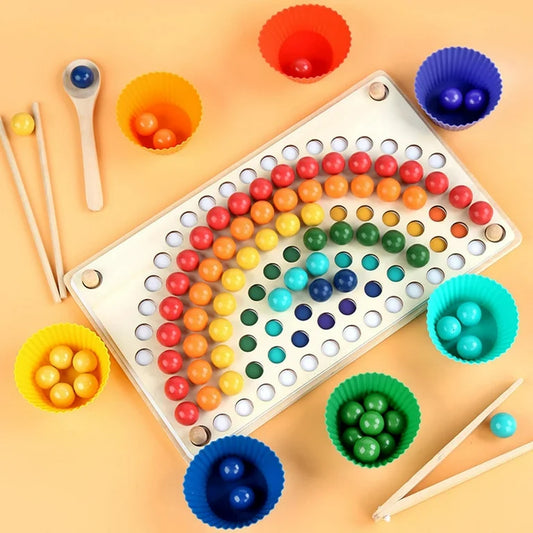 Tablero Patrones de Colores- Madera Montessori