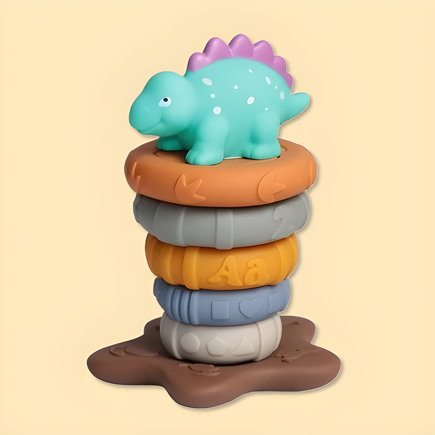Torre apilable Dinosaurio
