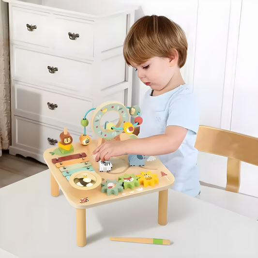 Mesa Didáctica 7 en 1 - Madera