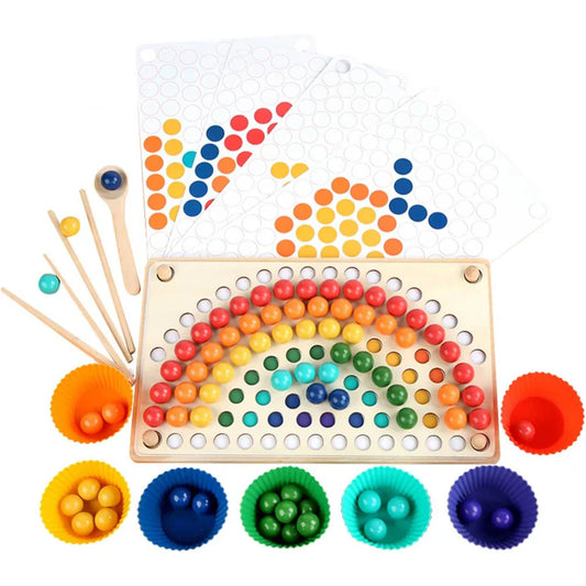 Tablero Patrones de Colores- Madera Montessori