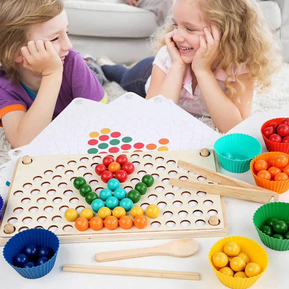 Tablero Patrones de Colores- Madera Montessori