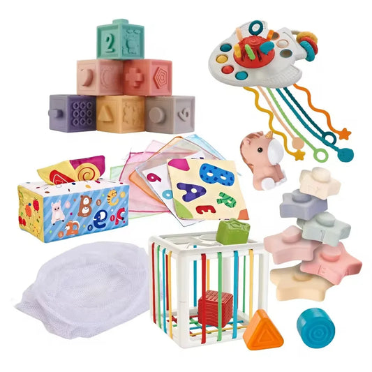 Set de 6 Juguetes Estimulación Temprana