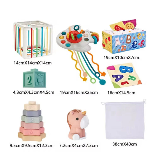 Set de 6 Juguetes Estimulación Temprana